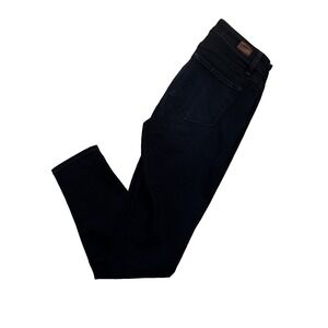Paige Womens Jeans 28 xDark Blue Wash Verdugo Ankle Skinny Cotton Blend Stretch